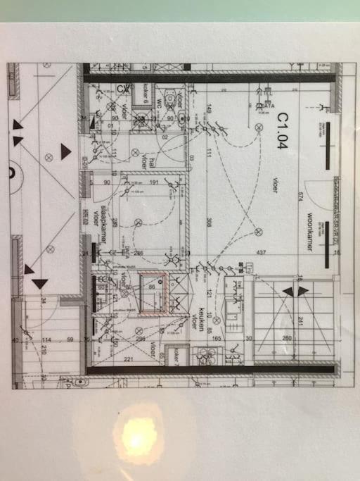 Hedendaags, Verzorgd Appartement Op Unieke Locatie Oostende Buitenkant foto